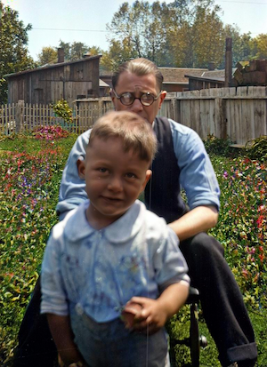 Stan Dumes and Uncle Jule Fialco (~1928)